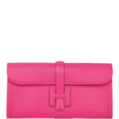 hermes jige rose shocking|Chevre Mysore Jige Elan 29 .